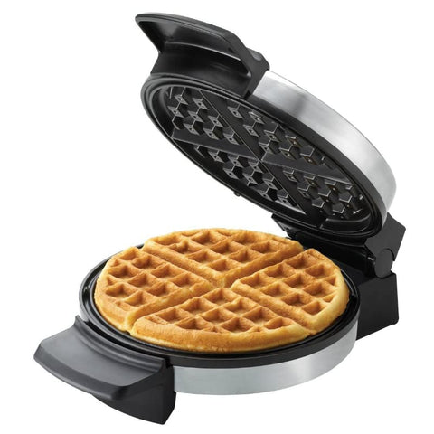 Close-up of WMB500 waffle grid nonstick surface for easy release