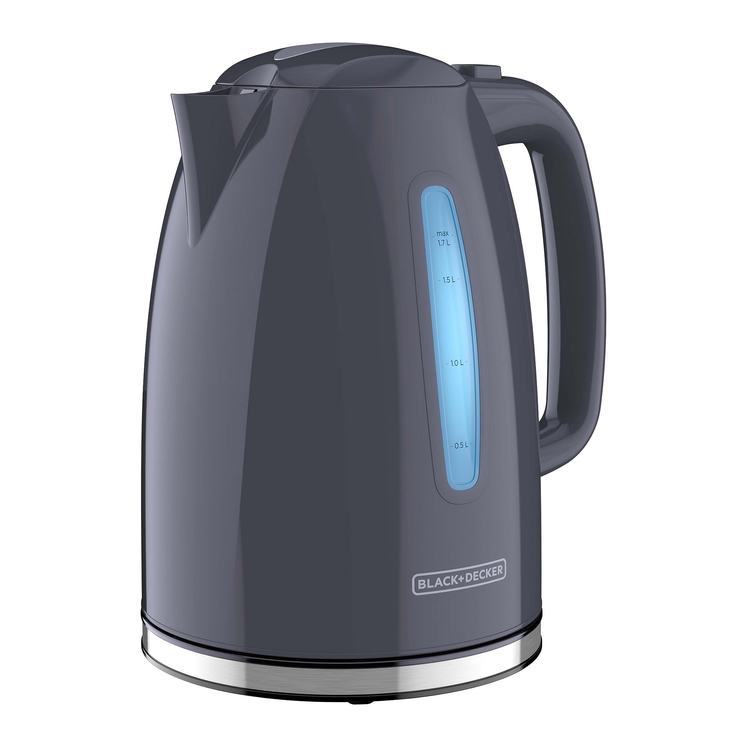 BLACK+DECKER KE1555GY kettle with rapid boil for quick beverages