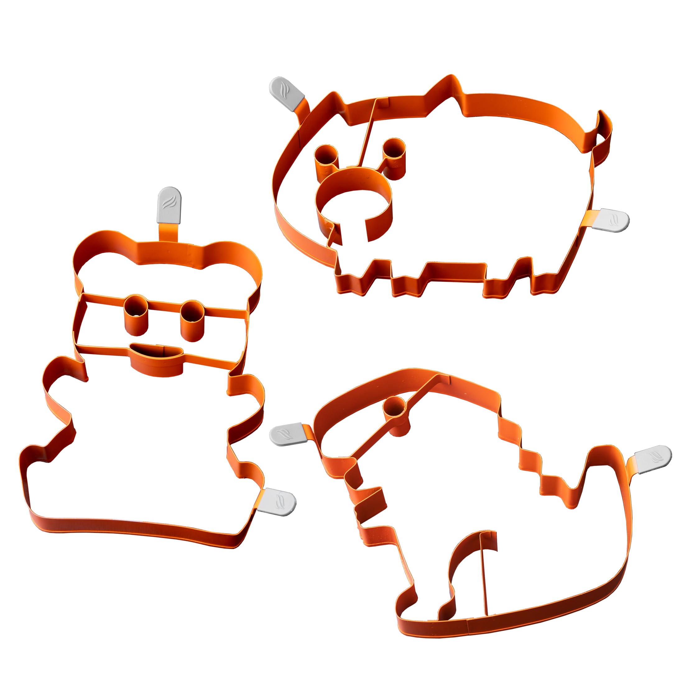 BLACKSTONE 5251 bear pancake mold enables playful faces for kids
