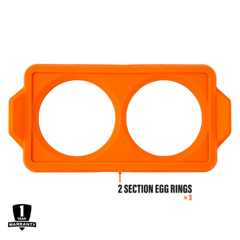 BLACKSTONE 5600 non-stick silicone rings for easy cleanup