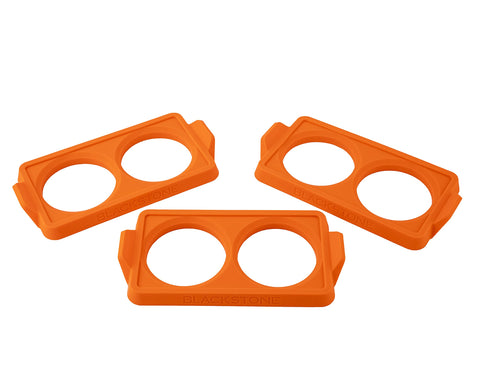 BLACKSTONE 5600 silicone egg ring on griddle for perfectly round eggs