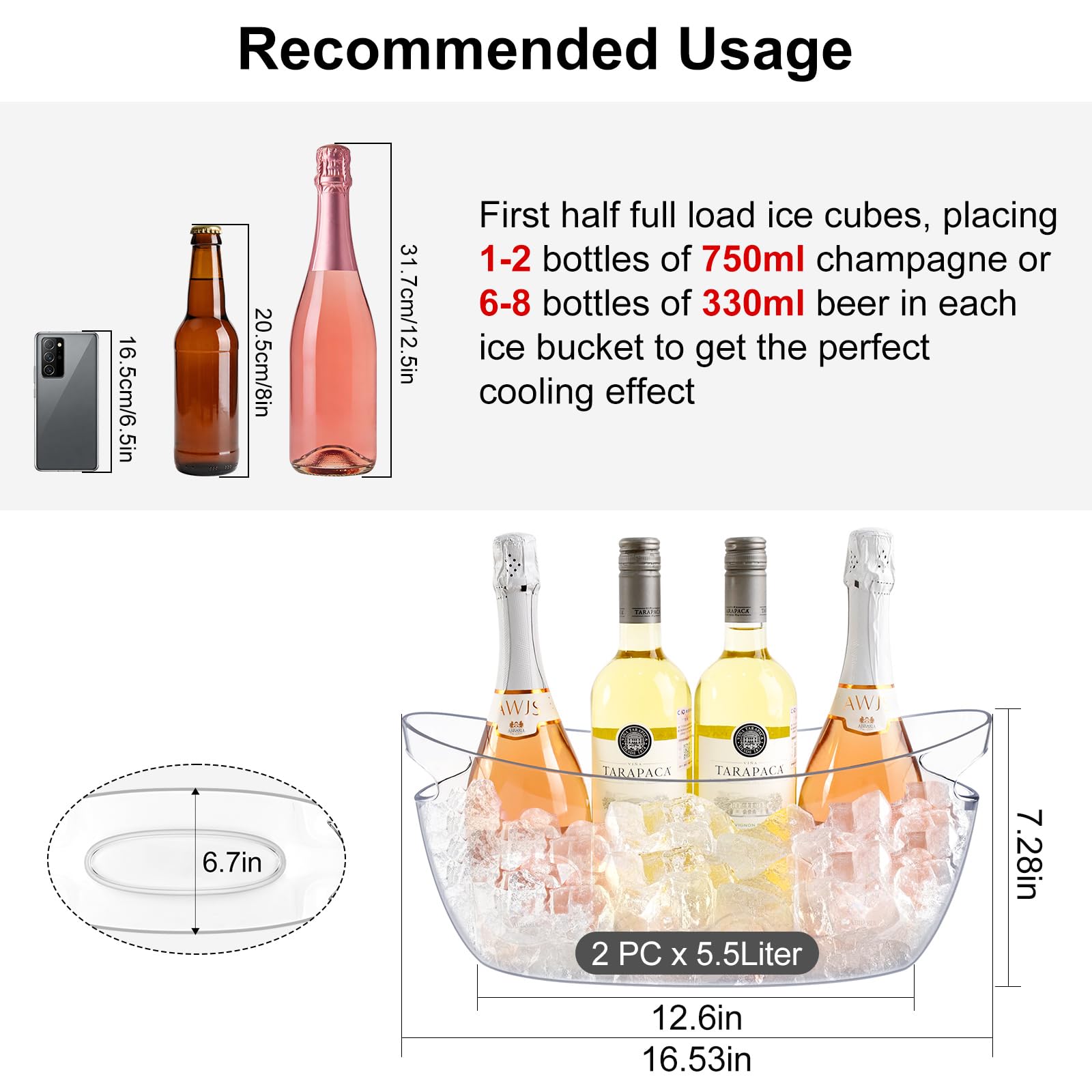 Blaithom party display idea shows versatile use for wine or beer