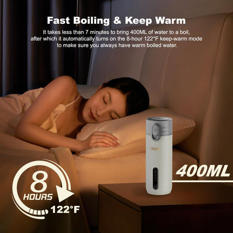 BlazeHold anti-scald shell protects hands and preserves heat.