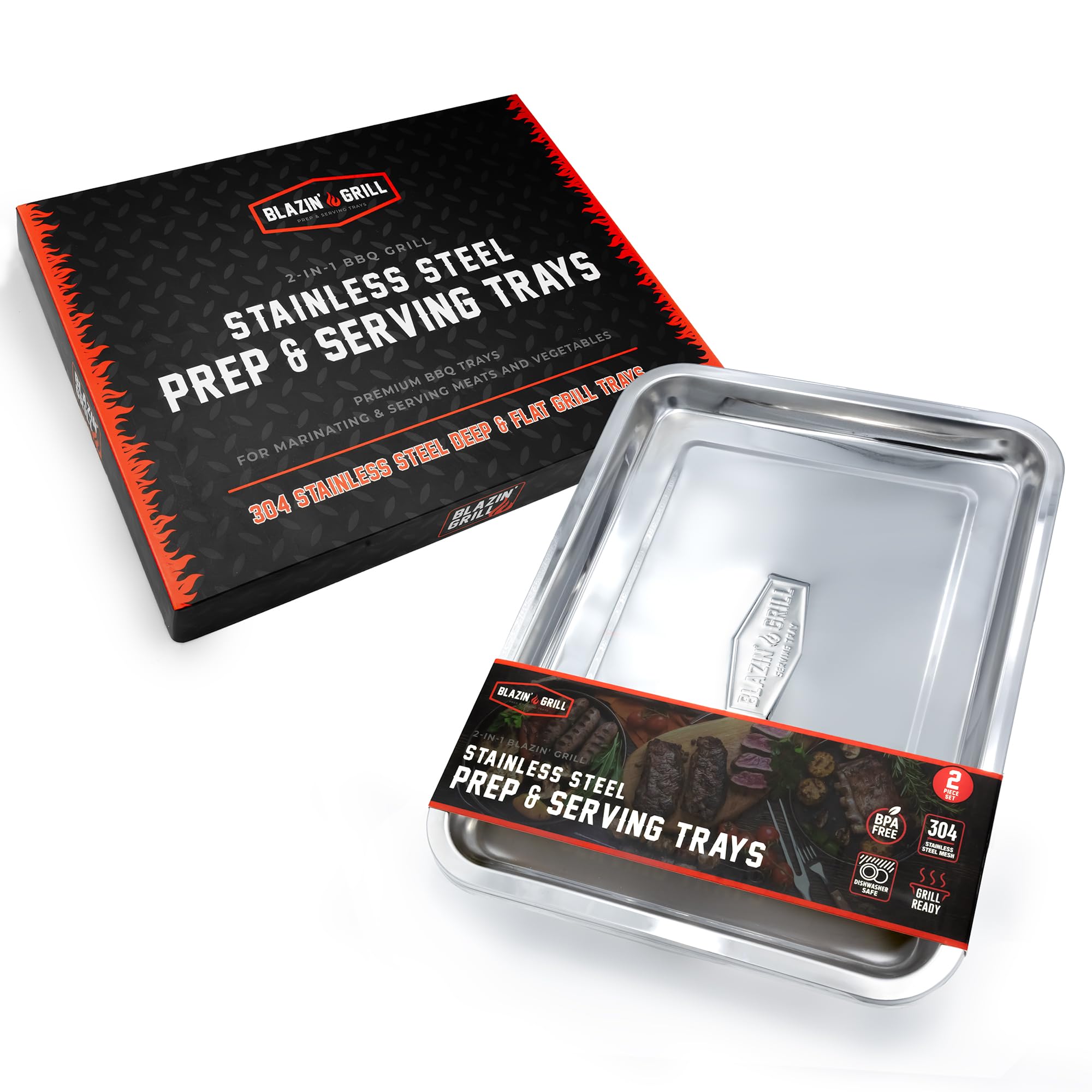 Blazin' Grill brand emphasizes quality and safety in grill accessories.