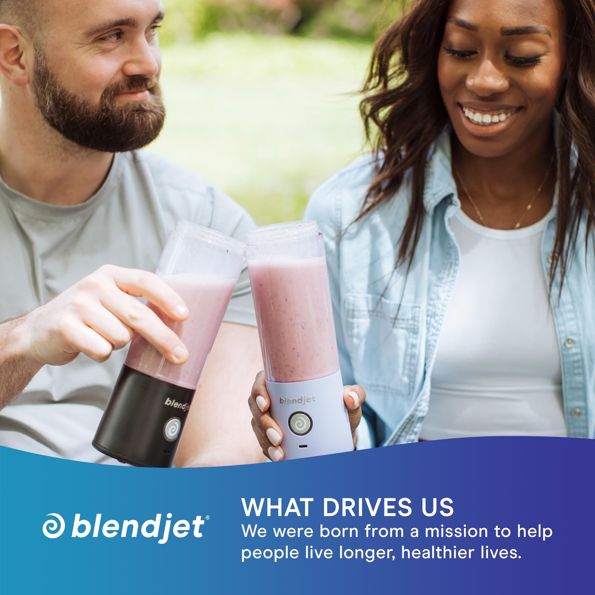 BlendJet 2 mint colorful compact design highlights style