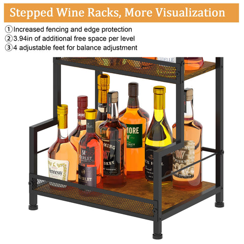 Bliesosfud home bar corner setup fits compact spaces without clutter.