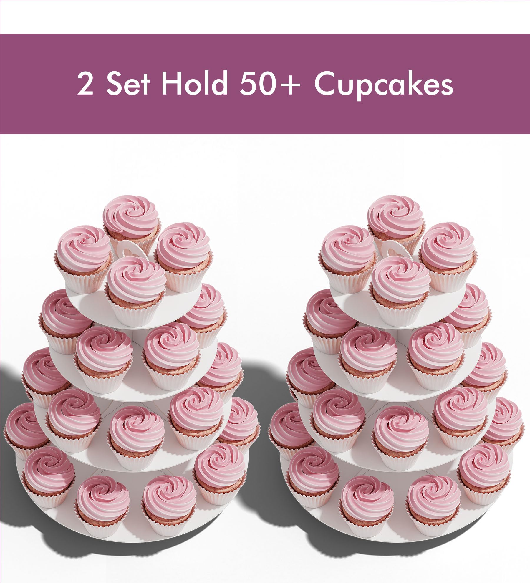 Blissur cupcake stand for parties elevates dessert tables and photos.