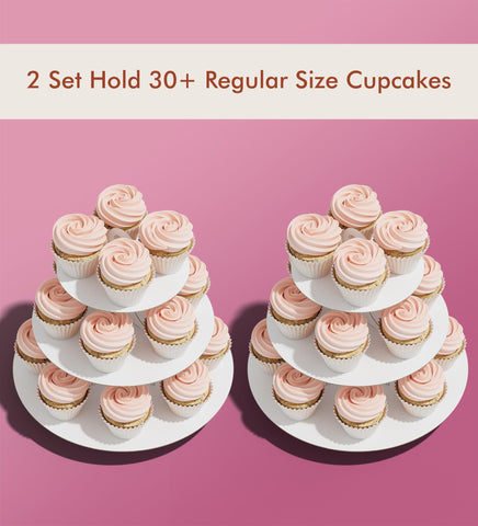 Blissur Cupcake Stand Tower on dining table during a celebration