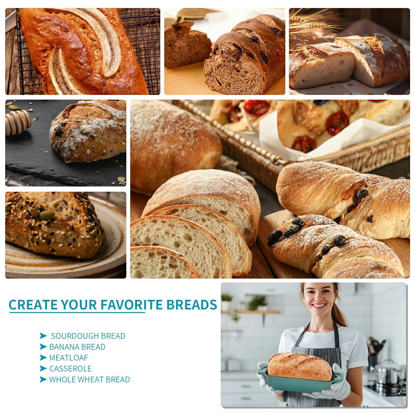 Blisswave cast-iron pan features even heating for consistent browning