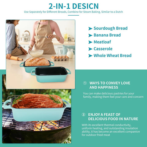 Blisswave oven-safe pan ready for stove, oven or induction cooking