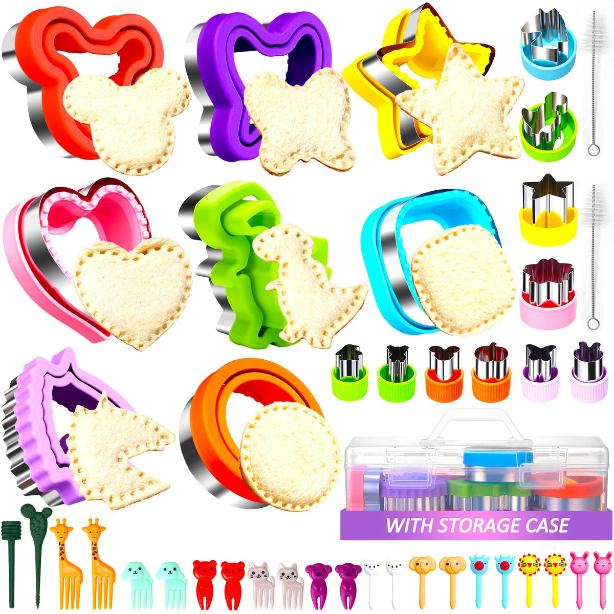 Blithcreav Uncrustable butterfly cutter for fun school lunches and snacks.
