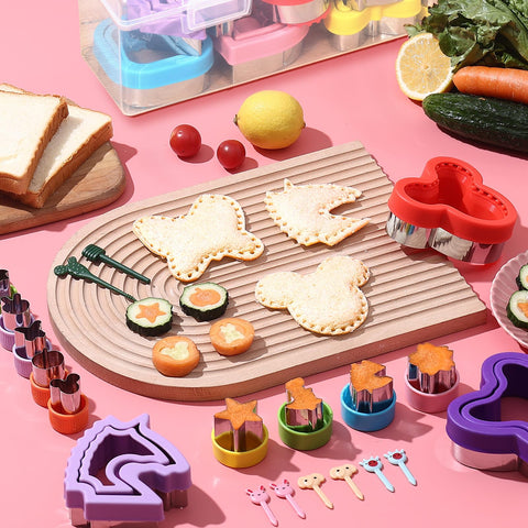 Blithcreav Uncrustable star cutter elevates bento box presentation.