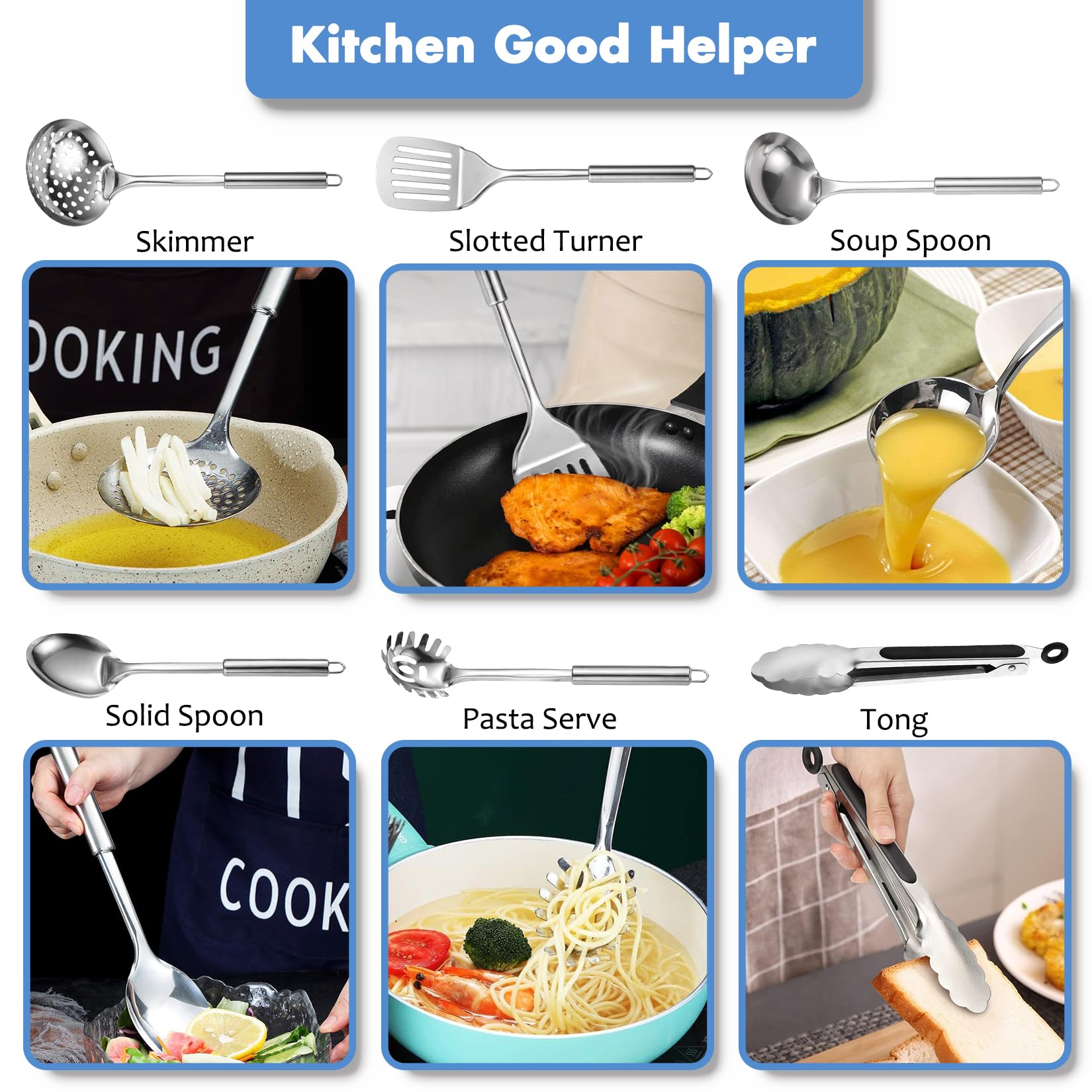 Blithely whisk ensures quick blending for smooth batters and dressings.