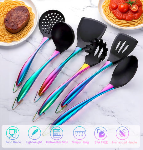 Blithely pasta server eases serving and portion control