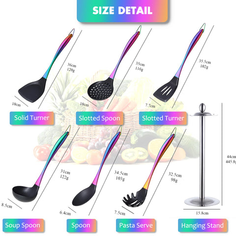 Blithely serving spoon supports versatile stirring and serving