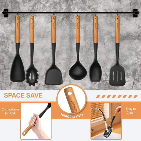 Blithely whisk for quick batter and sauce blends.