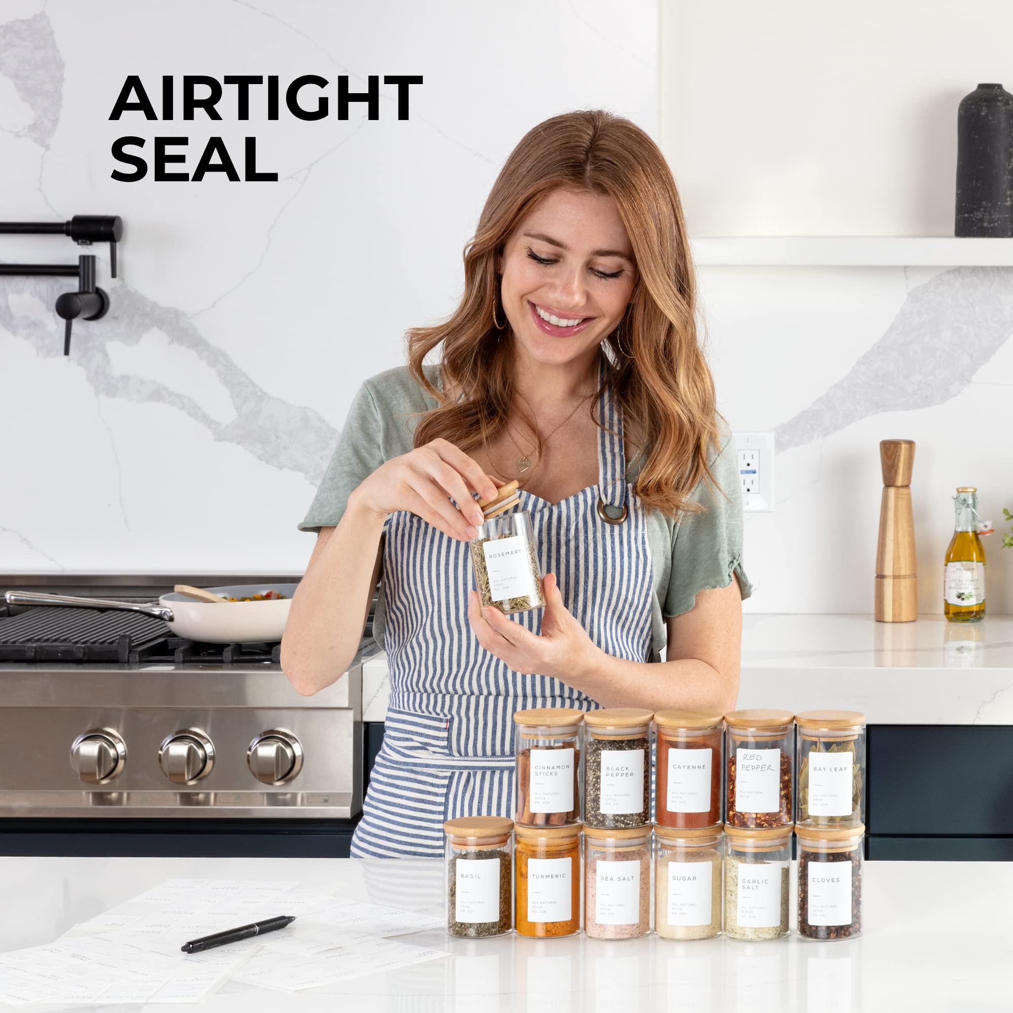 Bloomondo drawer organization improves spice accessibility and cleanliness