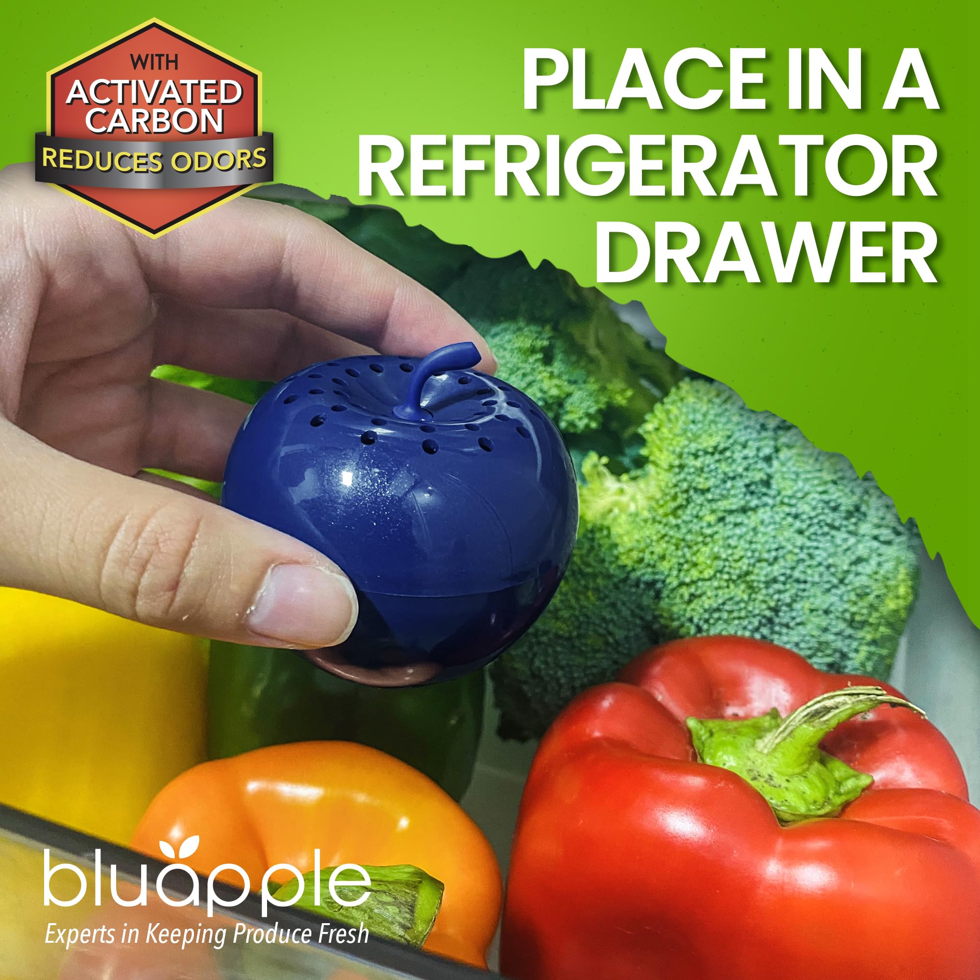 BluApple fresh produce with extended shelf life.