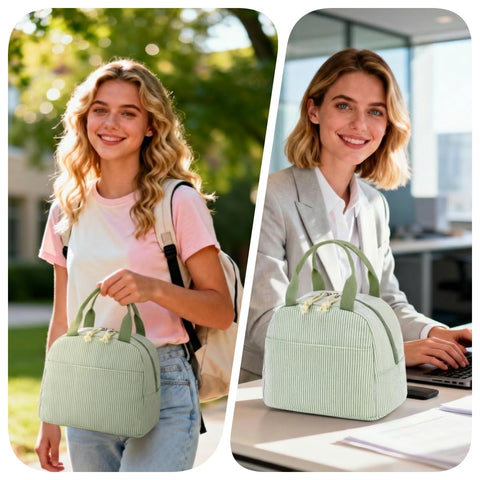 Bluboon insulated lunch bag large capacity for meals at work