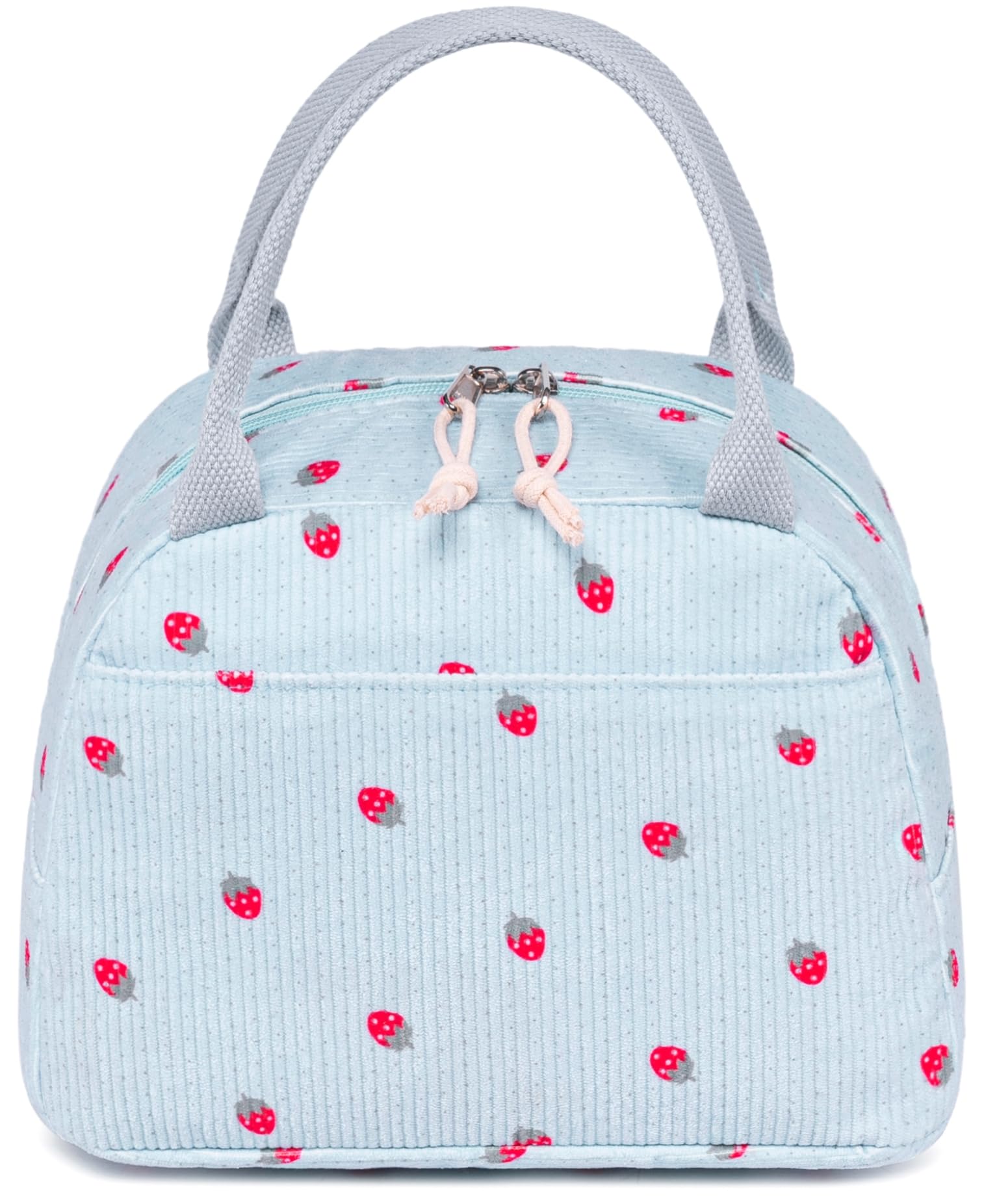 Bluboon lunch bag compact storage fits lunch box and small accessories.