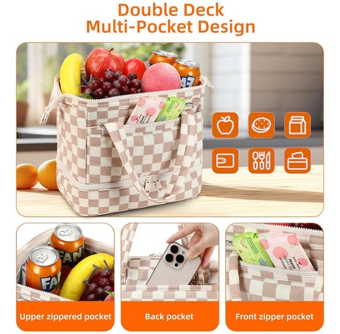 Bluboon lunch box wide-opening top facilitates easy packing and access