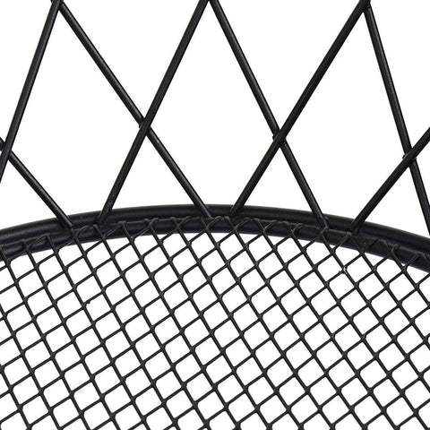 Blue Donuts Heavy Duty 3-Tier Hanging Basket chain closeup showing adjustable height feature.