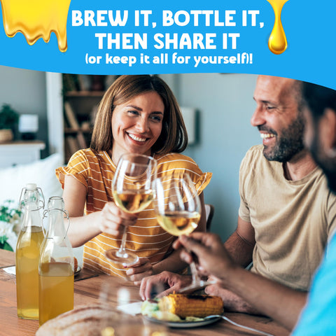 Blue Ox one-gallon mead jar for easy batch brewing