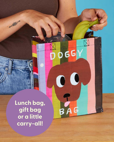 Blue Q Handy Tote tear- and water-resistant for daily use.
