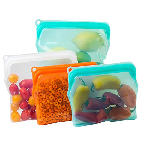 BluePerlOne leakproof silicone bag design prevents spills during transport.