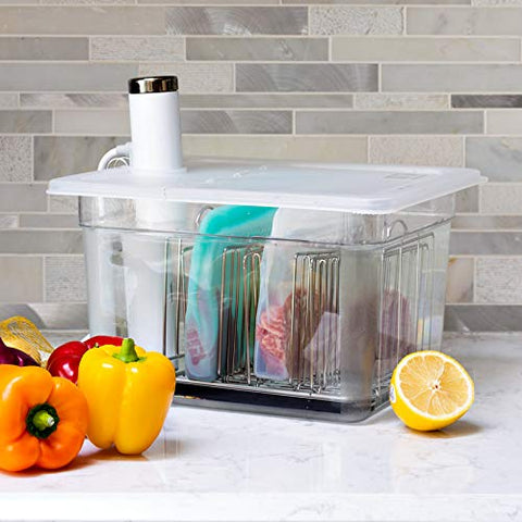 BluePerlOne oven- and microwave-safe silicone bags up to 400°F.