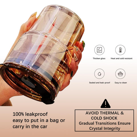 Packaging in bubble wrap and sturdy carton protects glass during transport.
