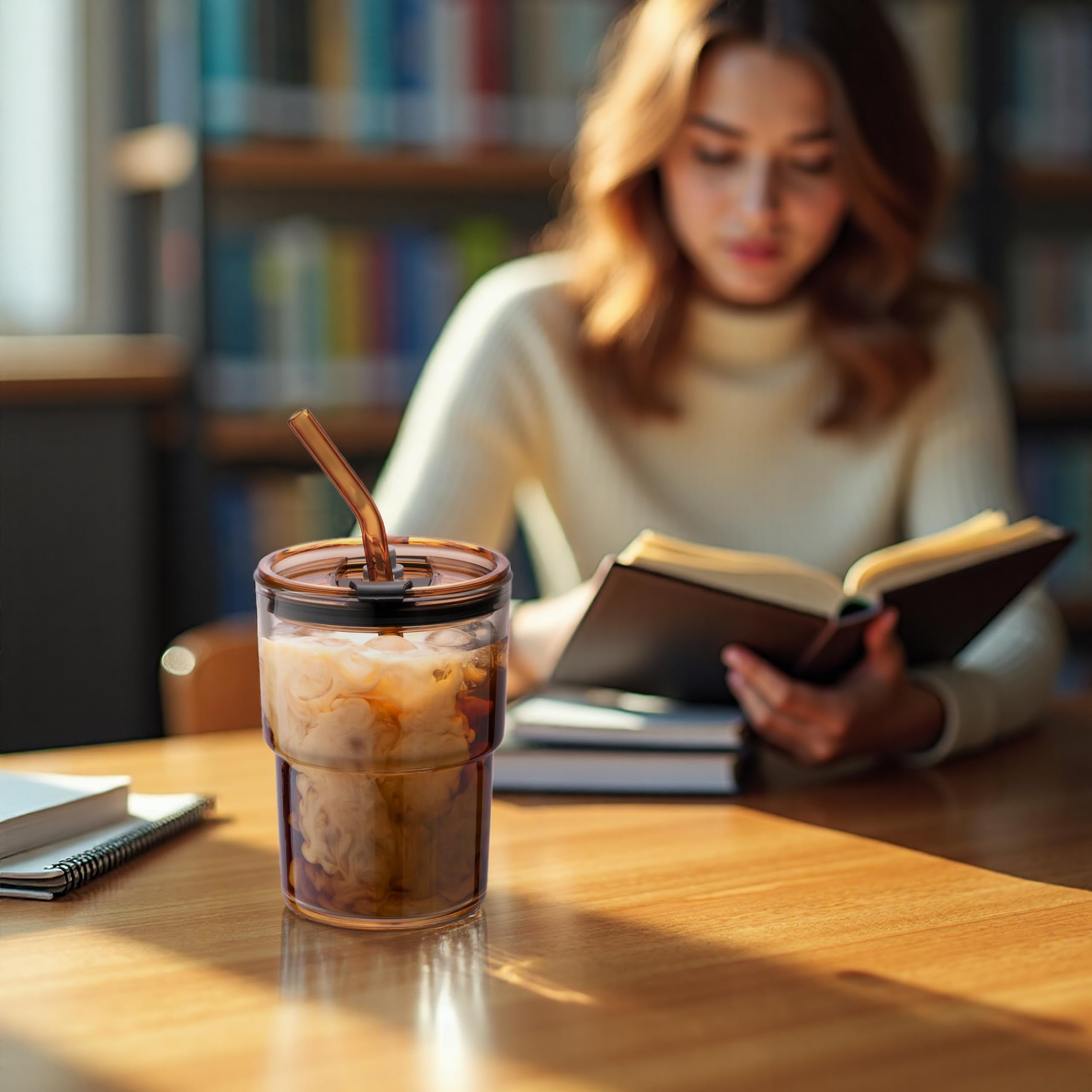BLUEPOLAR tumbler with ergonomic grip, comfortable hand feel during commute.
