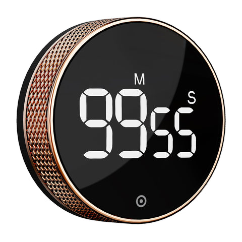 Blue Snail kitchen timer with LED display for clear time tracking anywhere
