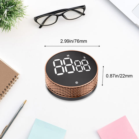 Blue Snail timer showing volume adjustment options for different environments