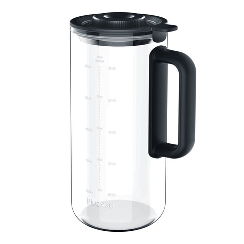 Bluevua RO100ROPOT-Lite carafe front view for easy refills and compact storage.
