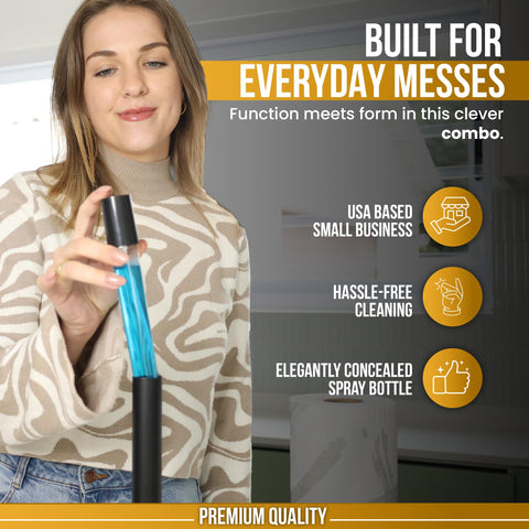 BLUJAYE versatile 2-in-1 solution fits kitchen, bathroom, and garage