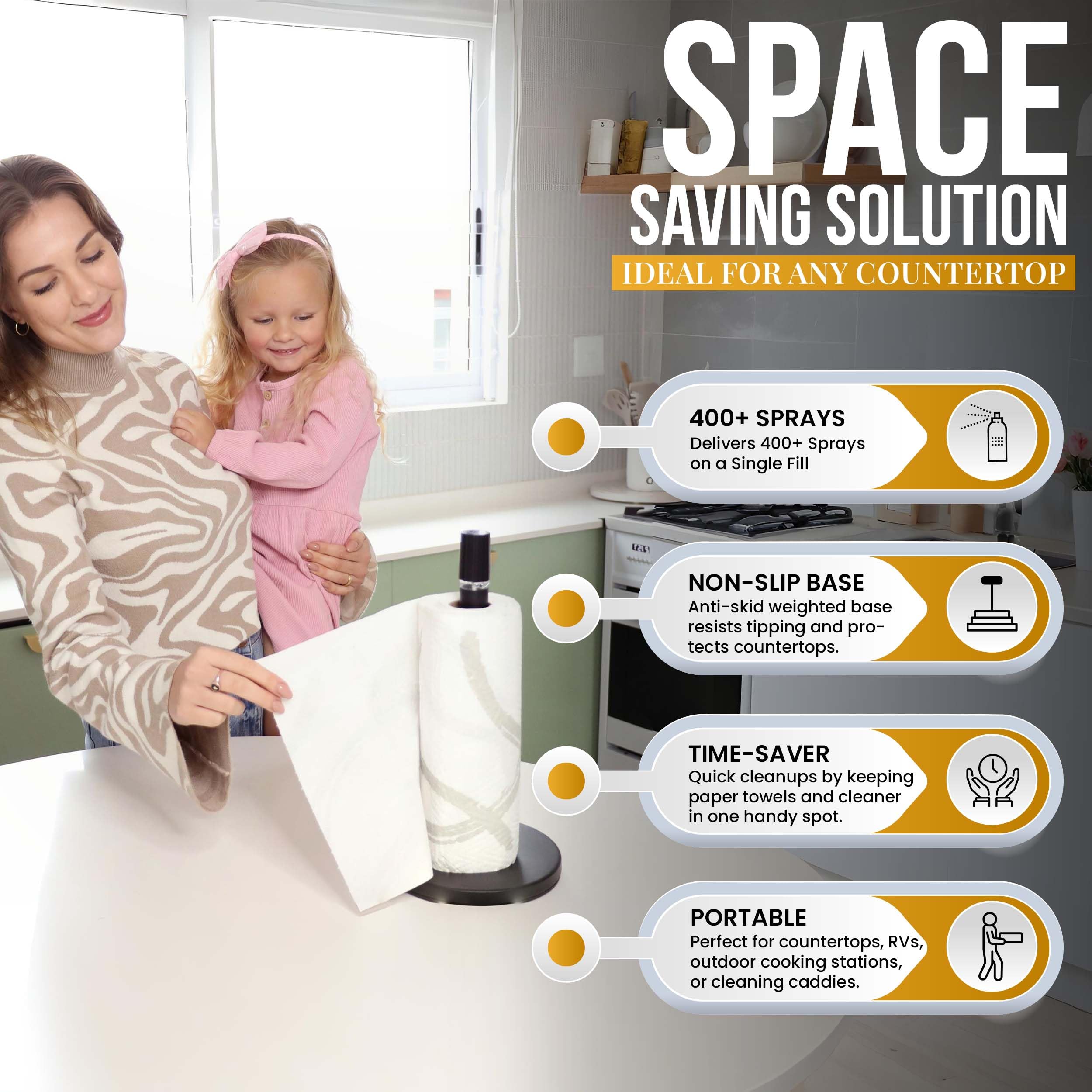 BLUJAYE winter-ready setup helps manage spills during cold months