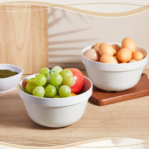 Blushtier ceramic pudding bowl withstands dishwasher cycles for easy cleanup.