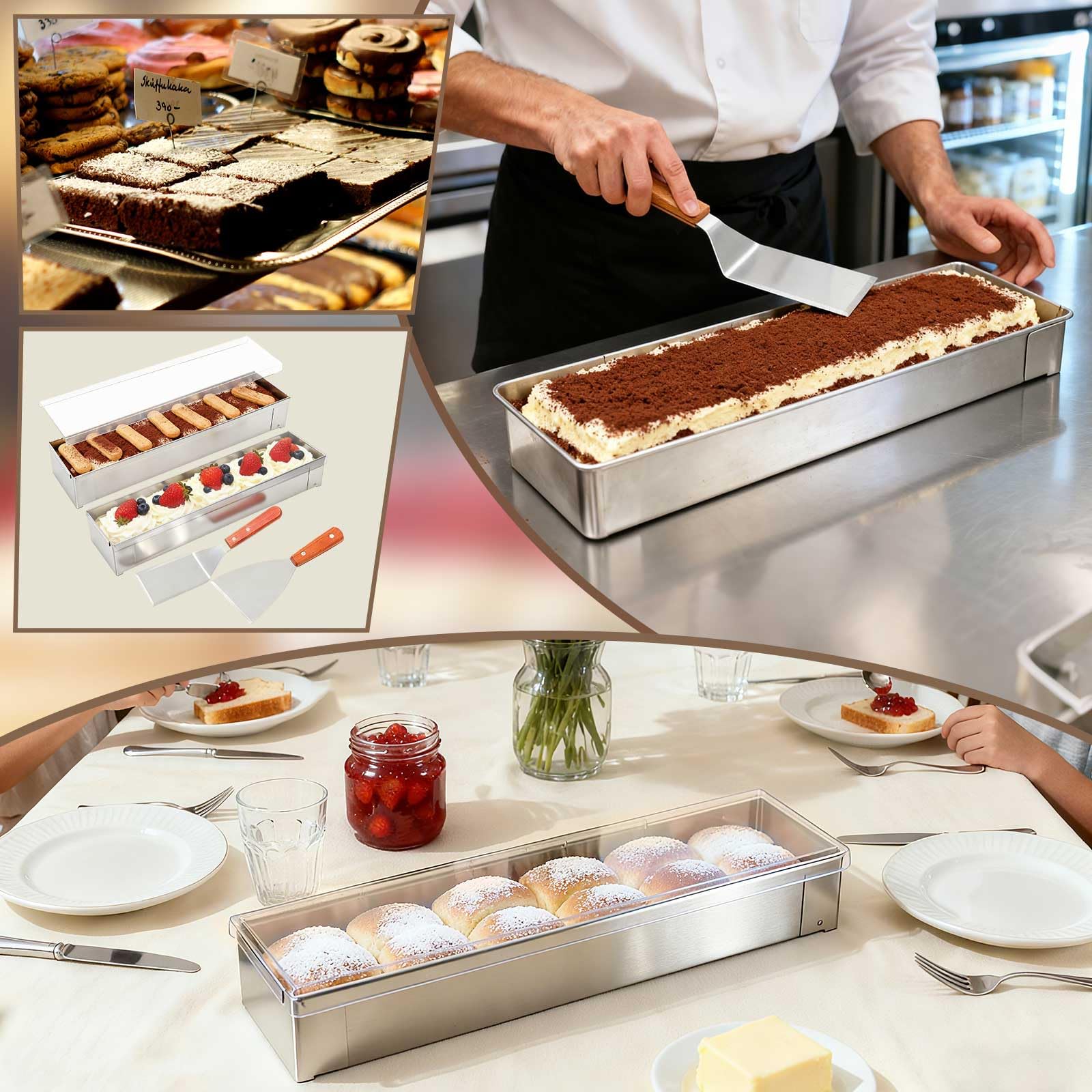 Blushtier nonstick bake set simplifies release and cleanup