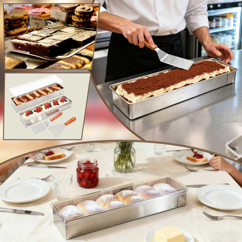 Blushtier nonstick bake set simplifies release and cleanup