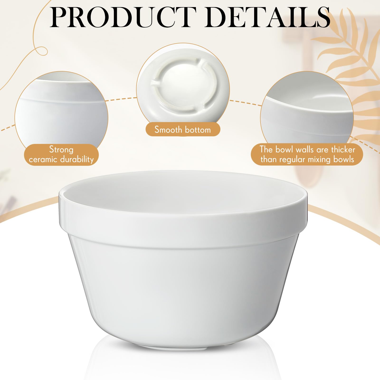 Blushtier ovenproof pudding dish supports baking and refrigeration.