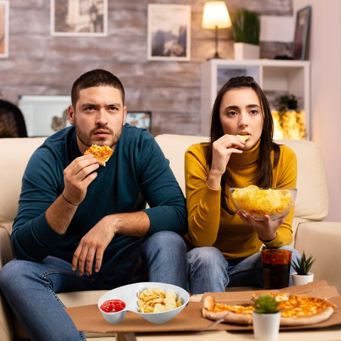 Blushtier chip and dip bowl elevates holiday parties and entertaining.