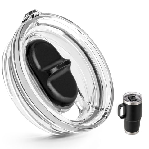 Bluwing 20oz replacement lid angled view highlights precise fit