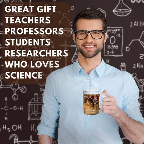 BMC beaker mug with durable graduation marks that stay after washing.