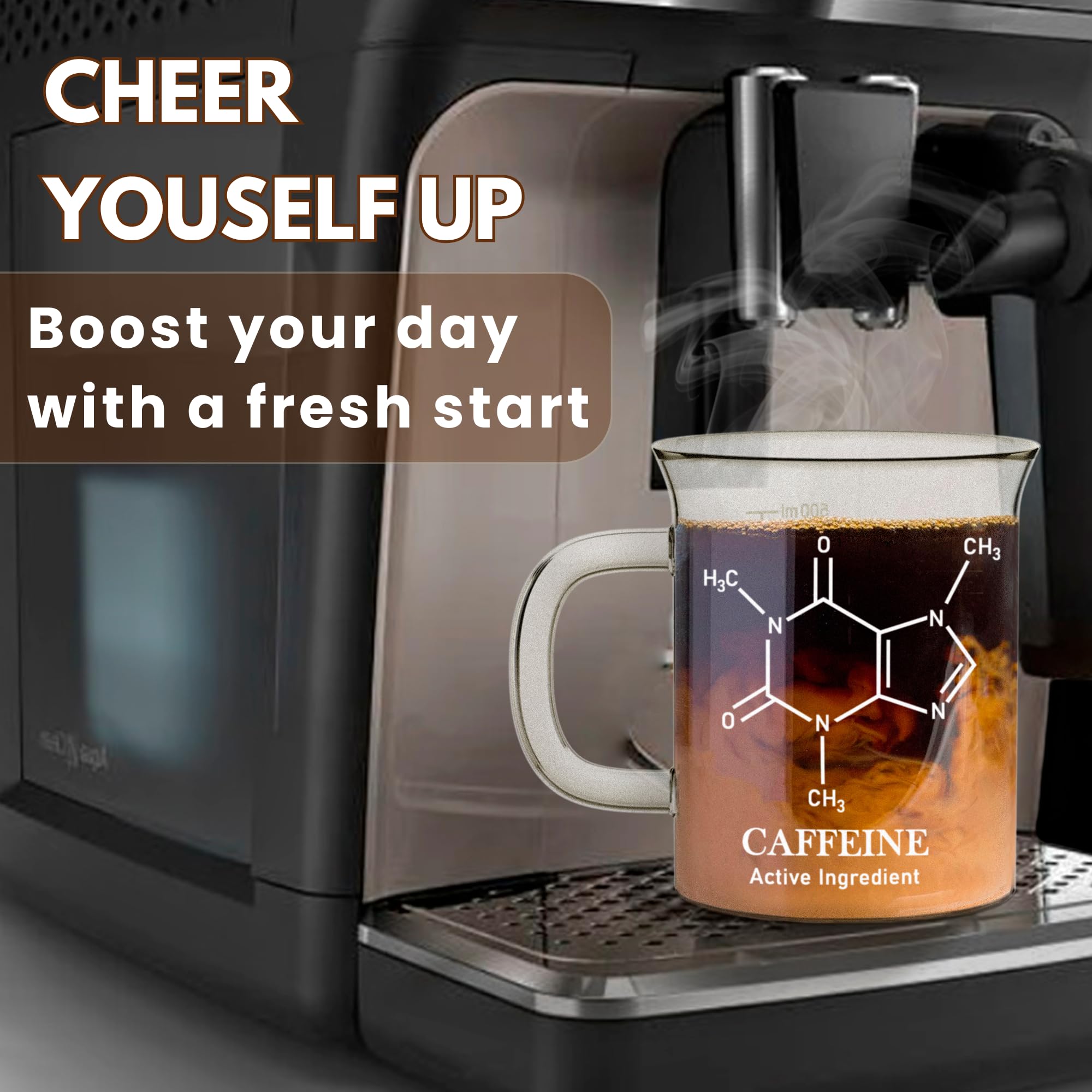 BMC multi-use mug ideal for coffee, tea, or hot chocolate.
