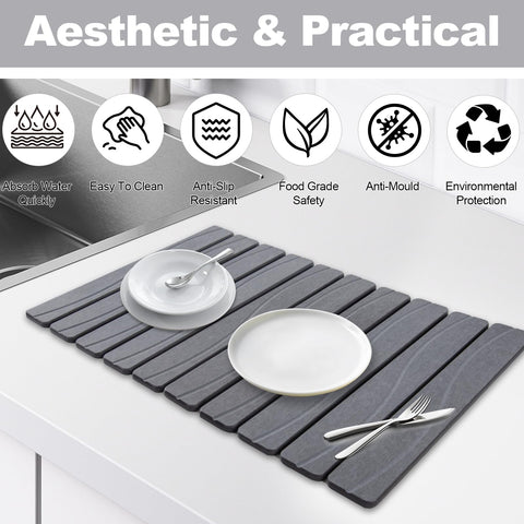 Bmrewax Stone Drying Mat as non-slip bath mat for the bathroom.