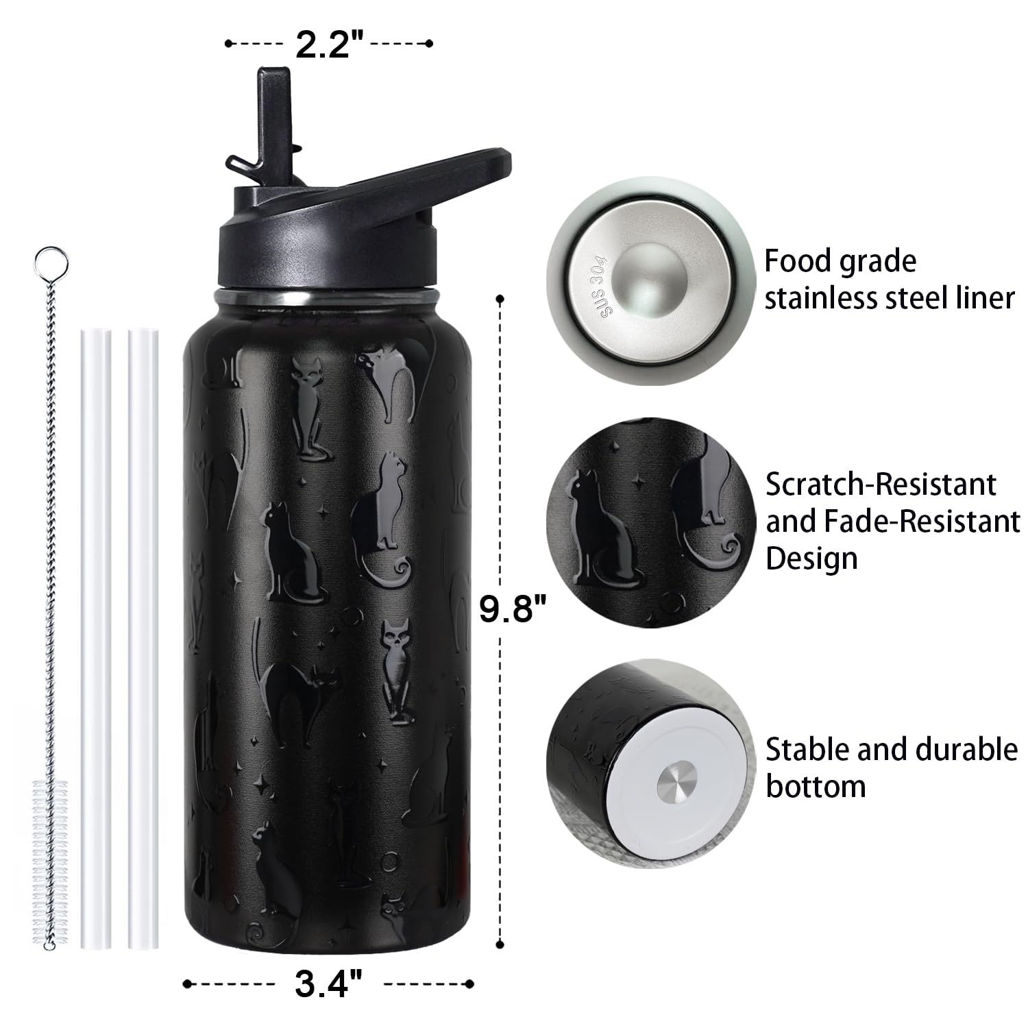 bmxbsk tumbler features flip lid and straw for easy on-the-go sipping