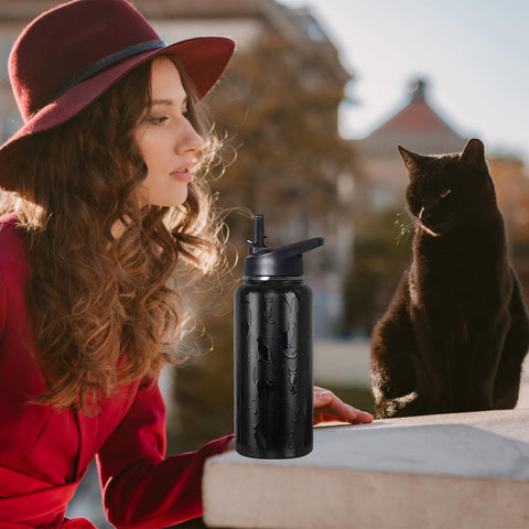 bmxbsk 3d cat tumbler is a practical Halloween gift idea