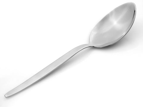 BNAZIND Kunz spoon brushed nickel handle for durability.