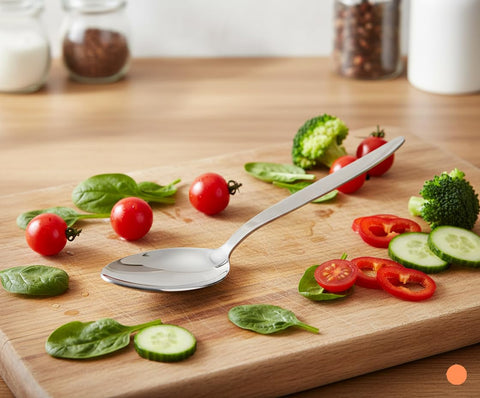 BNAZIND Kunz spoon roomy bowl for mashed potatoes.